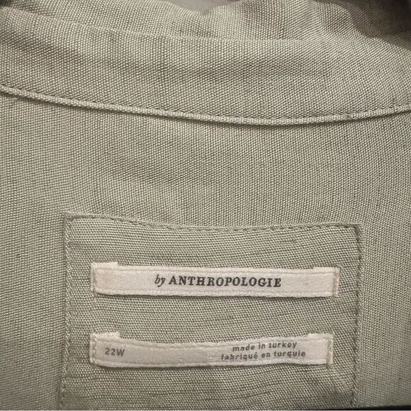 Anthropologie Cream Midi Dress - Picture 7 of 12